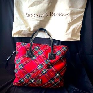 Dooney & Bourne Tartan Victoria bag